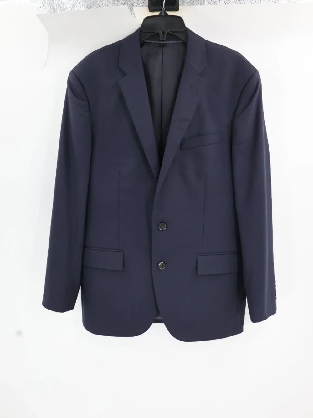 J Crew Sport Coat Mens 40R Crosby Loro Piana Super 120s Wool Blazer navy Blue